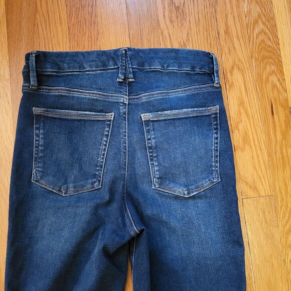 Good American High-Rise "Always Fits" Boot Cut Blue Jean, Fits Sizes 6 to 12! - Picture 6 of 10